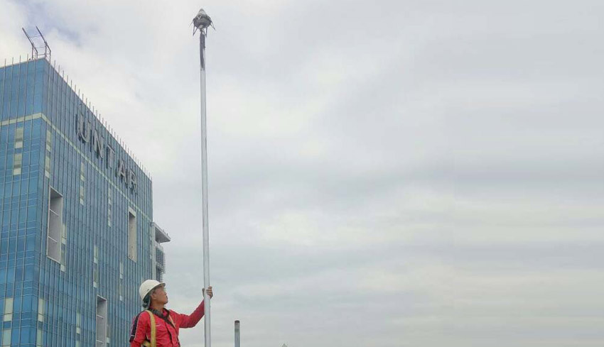 Pasang & Jual Tiang Penangkal Petir Batam - Tiang.Lampu.co.id