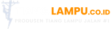 logo tiang lampu white
